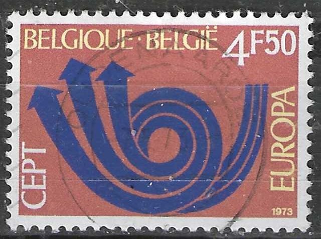 Belgique 1973 - Yvert 1661/OBP 1669 - Europe (ST), Envoi, Affranchi, Oblitéré, Europe