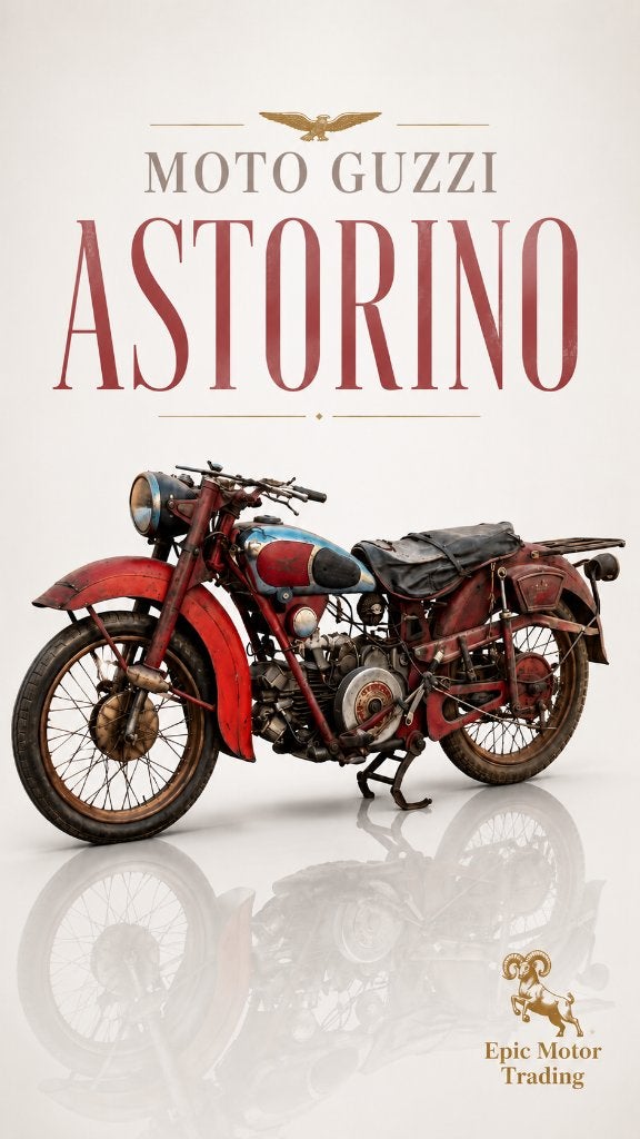 Veiling: 1948 Moto Guzzi Airone "Astorino", Motoren, Motoren | Oldtimers, Overig, Handgeschakeld, Gebruikt, Ophalen