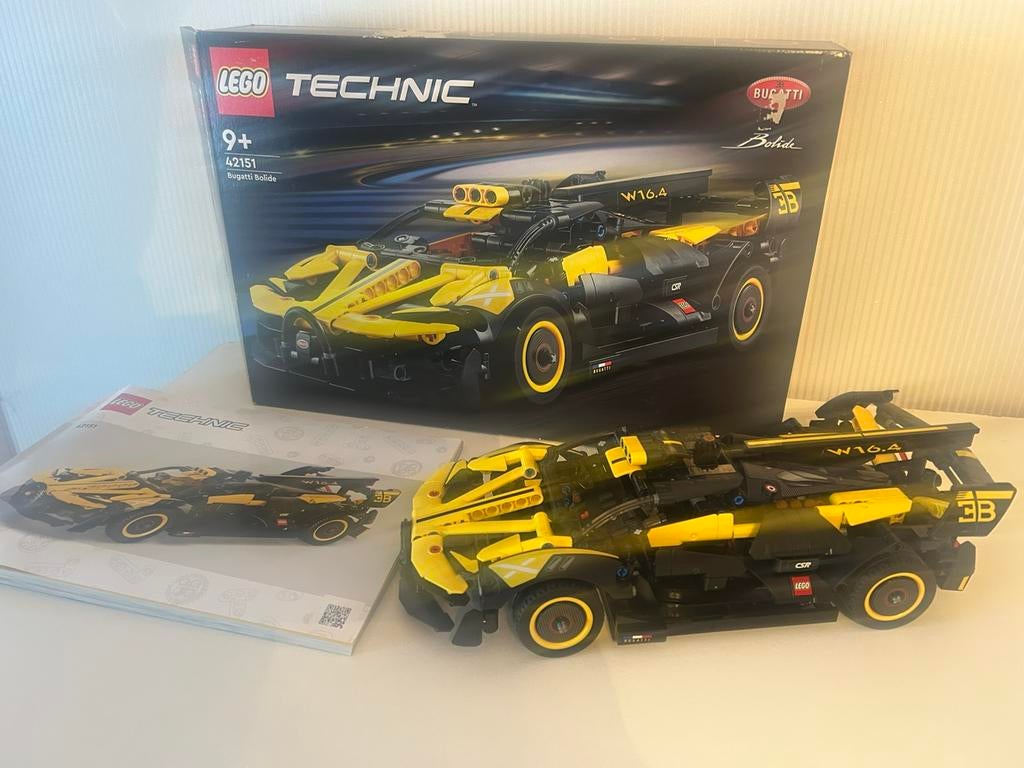 Lego Bugatti  doos en boekje, Ophalen of Verzenden, Zo goed als nieuw