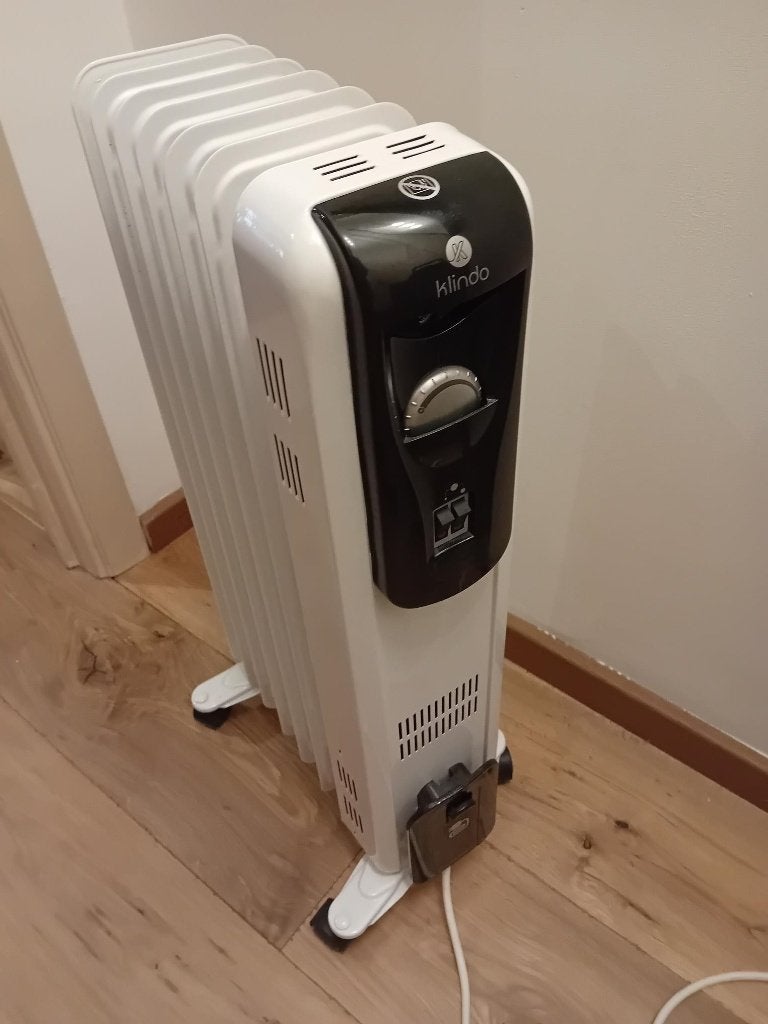 Radiateur Bain d'huile KLINDO, Moins de 60 cm, Enlèvement, Radiateur, 30 à 80 cm