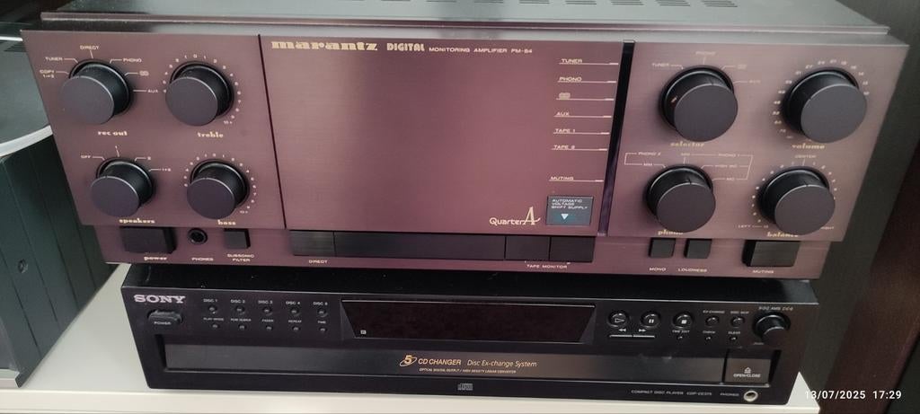 Stereo Revox Marantz sony, Enlèvement, Comme neuf, Haut-parleurs, Sony