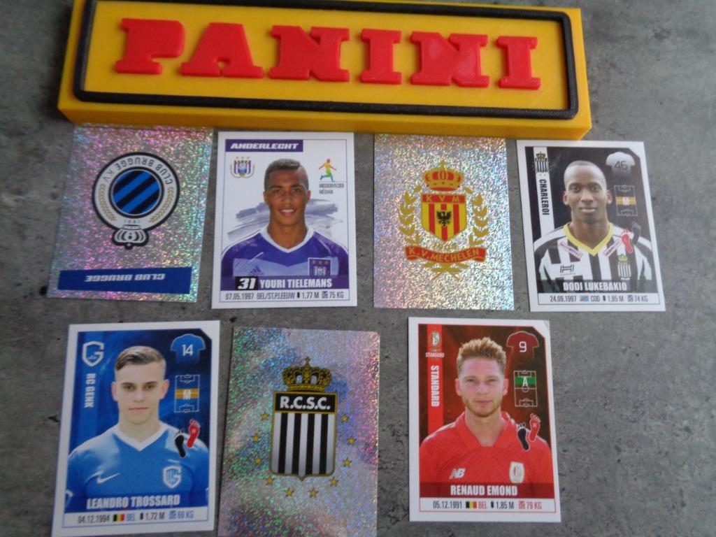AUTOCOLLANTS DE FOOTBALL PANINI FOOTBALL  2016/17/18 7X, Enlèvement ou Envoi