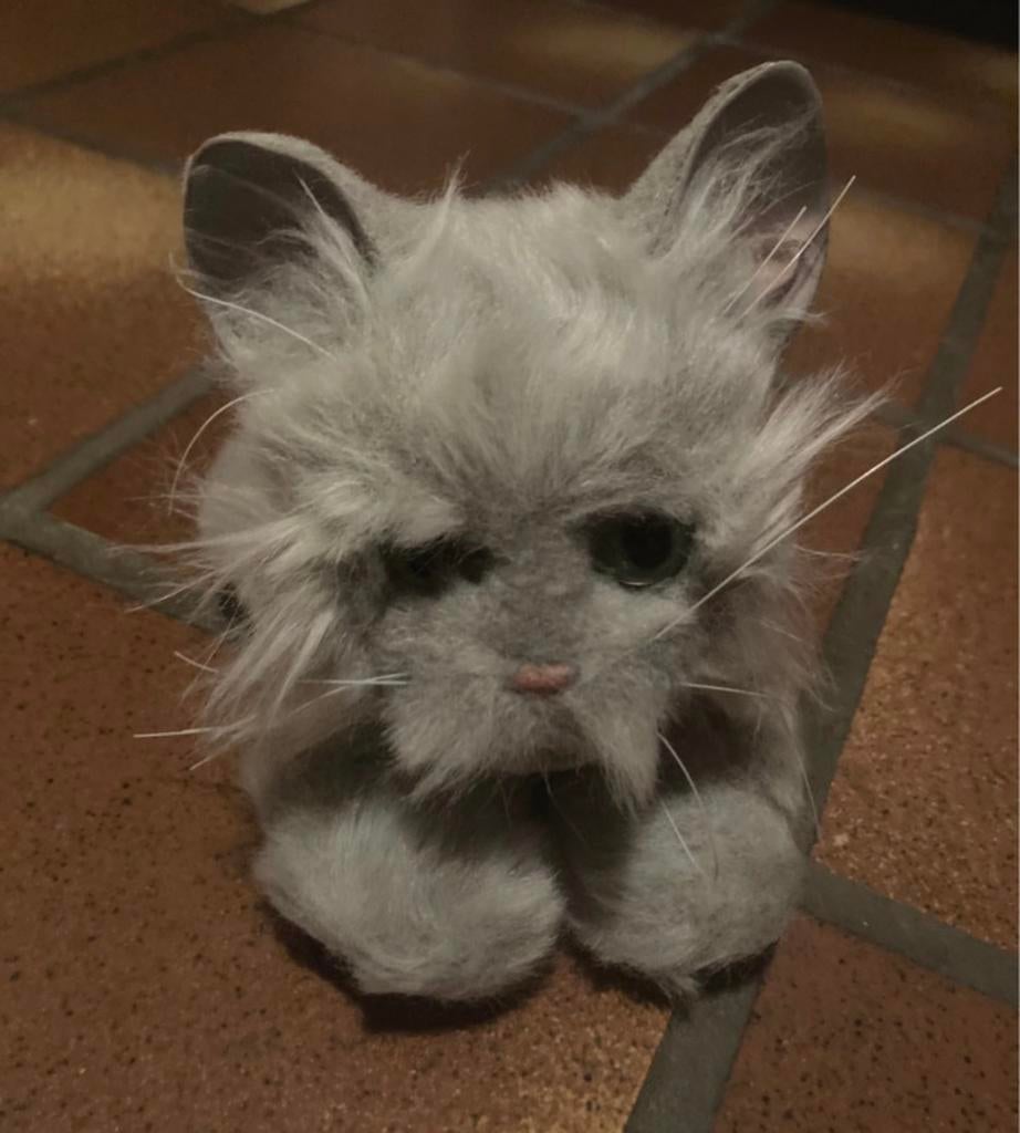 Furreal Friends poes met geluiden,bewegende voorpootjes., Enlèvement ou Envoi, Utilisé