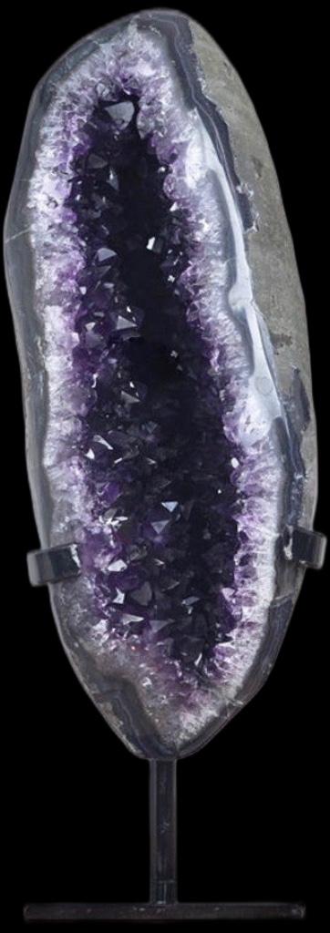 Amethyst Geode Agaat Rand Amethist Mineraal Amethyste Agate, Envoi, Minéral