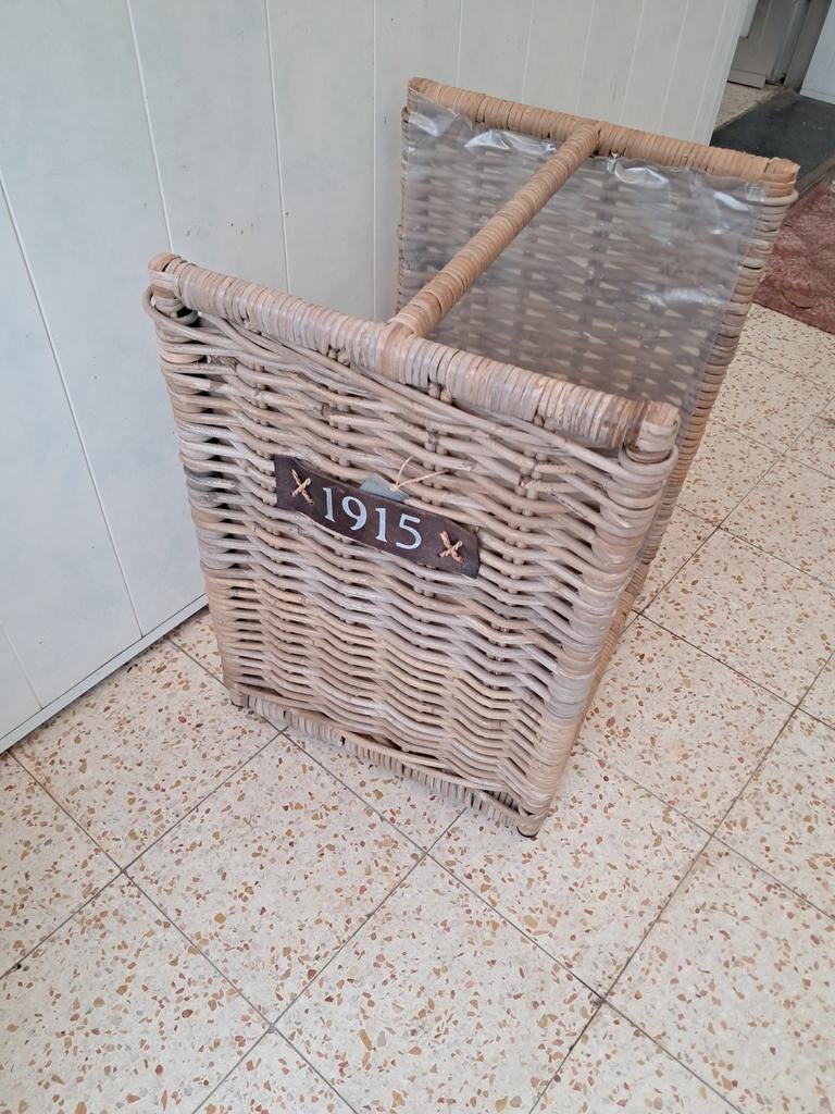 2 houtmanden, Ophalen
