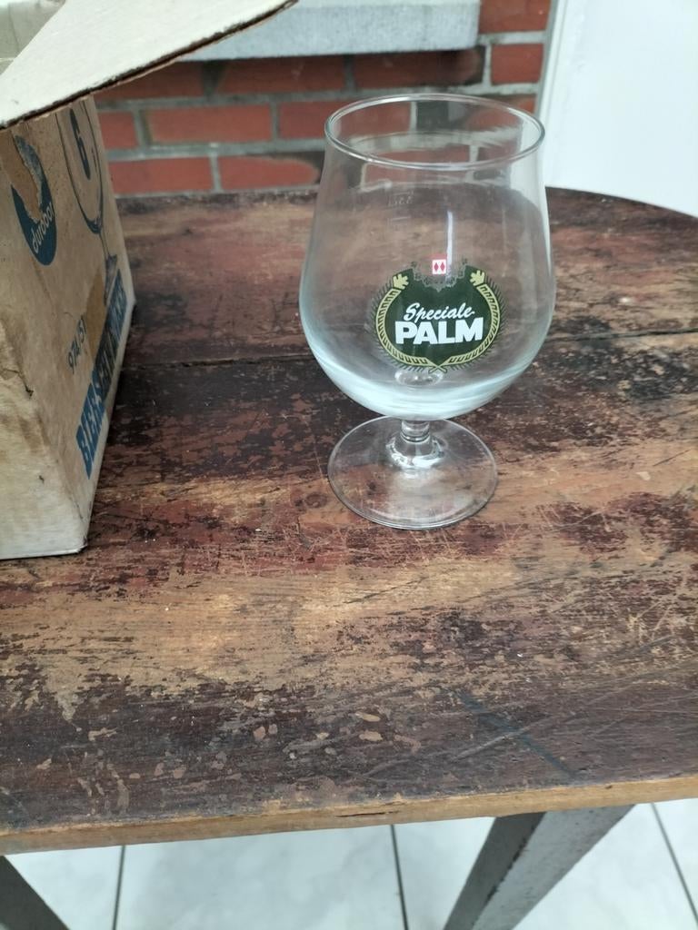 6 Palm glazen, Ophalen of Verzenden, Palm