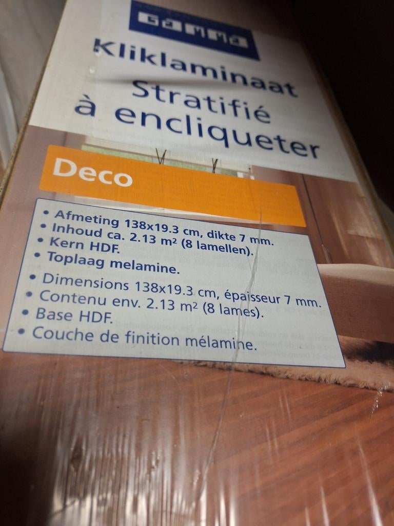 Kliklaminaat, Ophalen of Verzenden, Nieuw