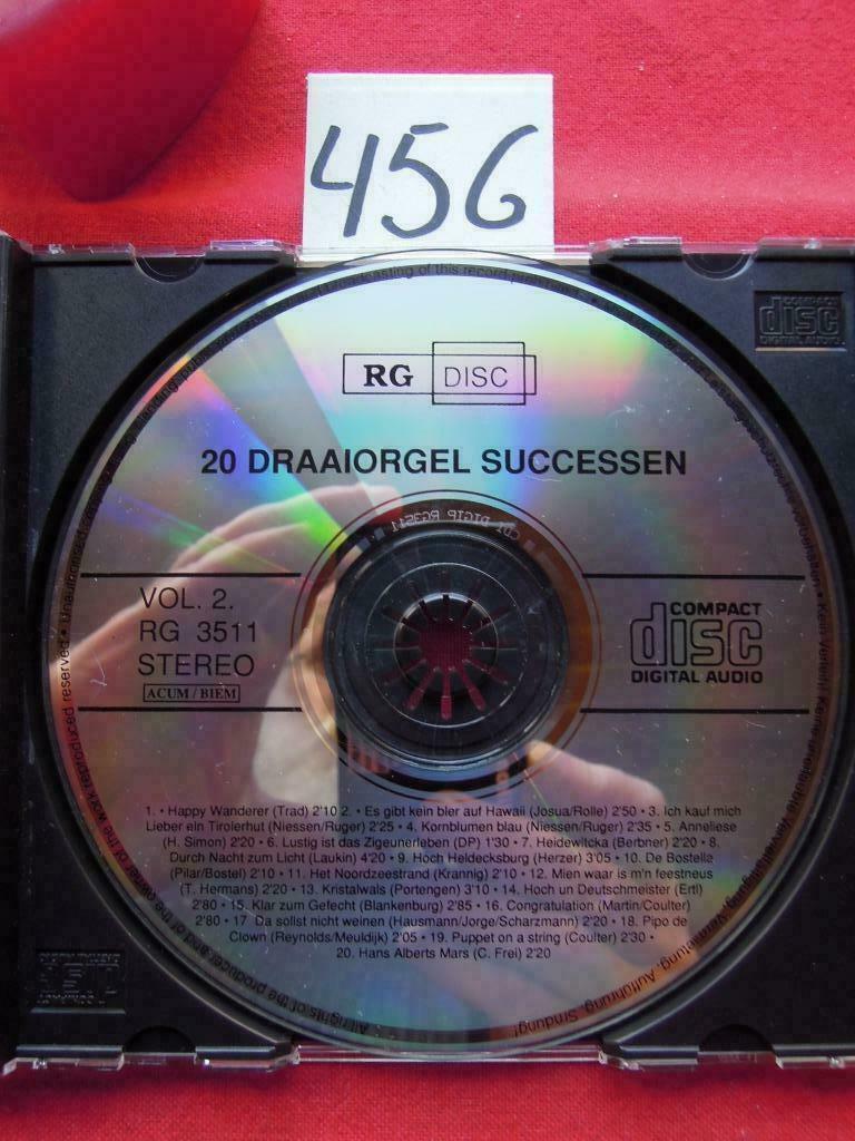 CD 20 succès d'orgue de Barbarie Vol 2 Artiste inconnu, Enlèvement ou Envoi, Utilisé