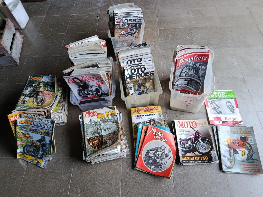 moto boeken, Enlèvement