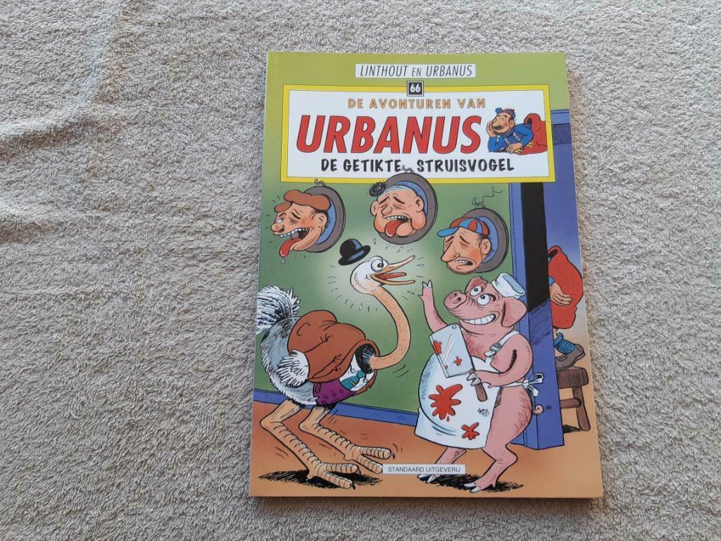 Urbanus.66.De getikte struisvogel., Eén stripboek, Ophalen of Verzenden, Nieuw