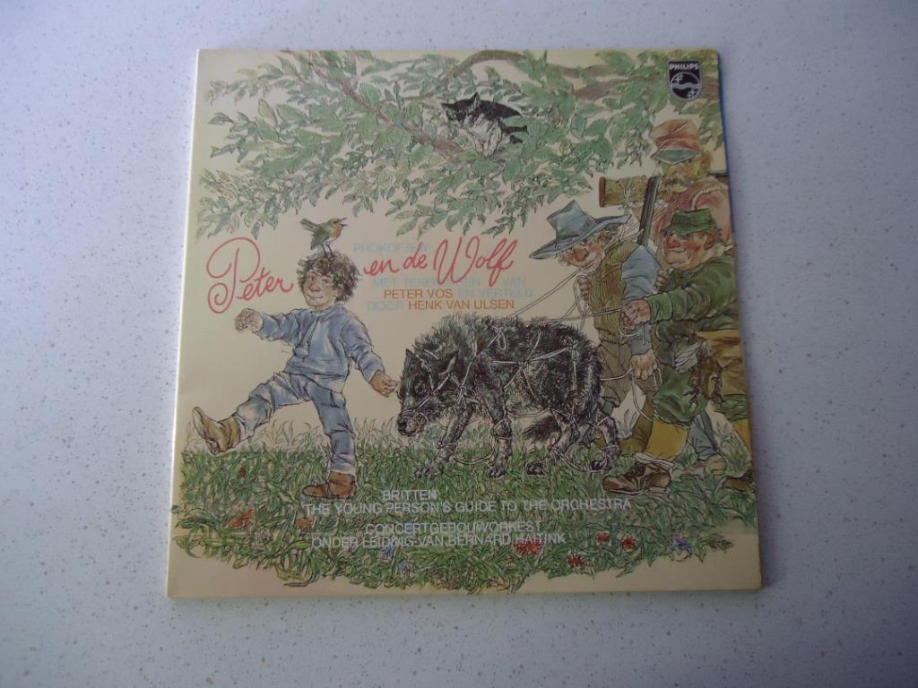 Sprookjes LP van "Peter en de Wolf" anno 1971., Enlèvement ou Envoi, Utilisé, Musique
