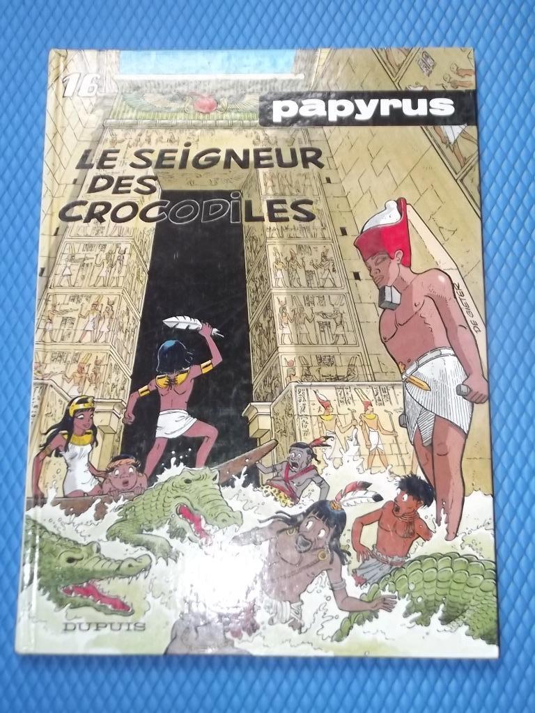 PAPYRUS - 16. Le seigneur des crocodiles / EO, De Gieter, Enlèvement ou Envoi, Une BD, Utilisé