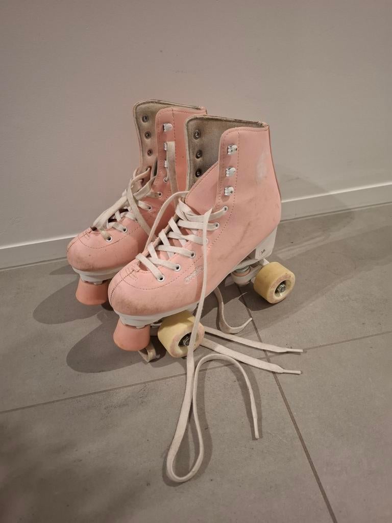 Rolschaatsen meisjes axelo roze, Ophalen, Gebruikt, Kinderen