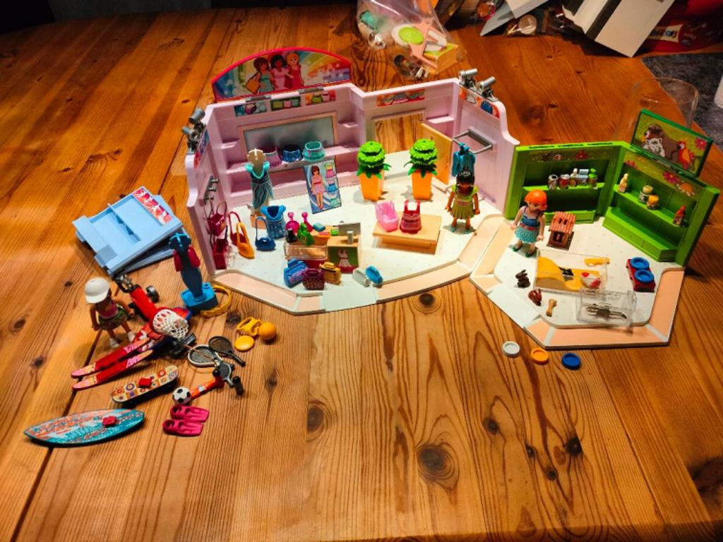 Playmobil 9078 winkelgalerij, Ophalen, Zo goed als nieuw, Los Playmobil