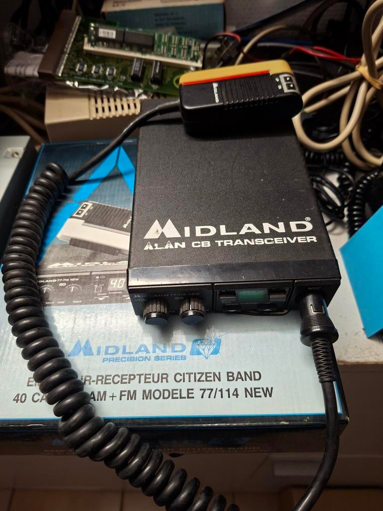 Te koop 2 cb midland am fma, Telecommunicatie, Ophalen of Verzenden