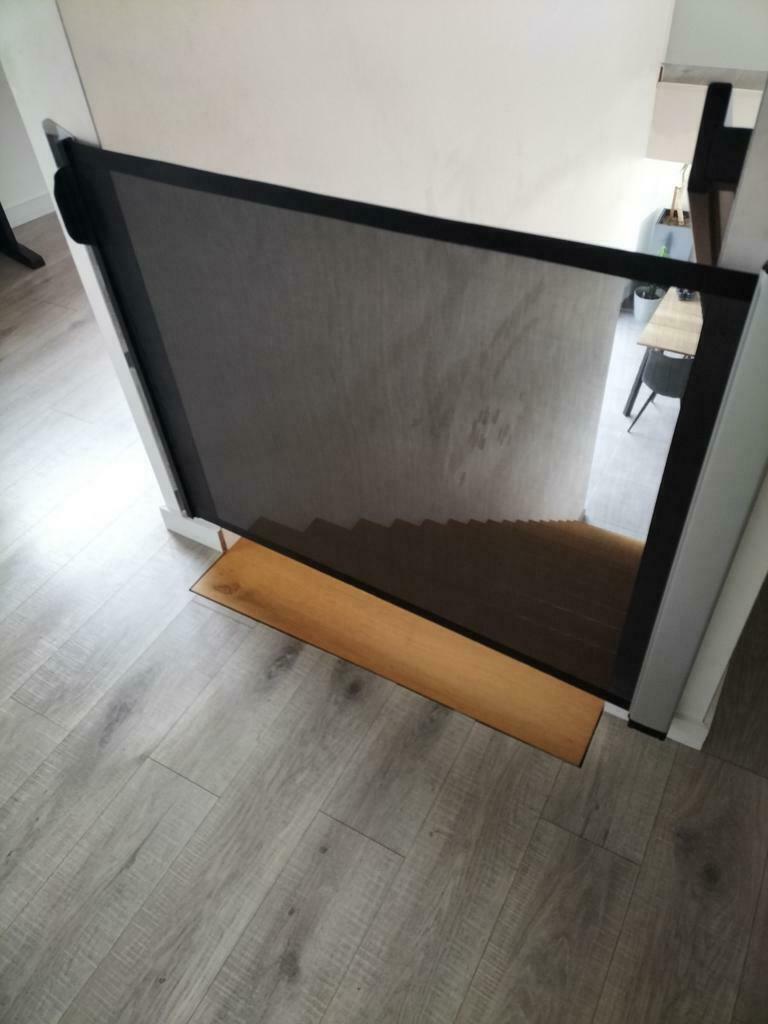 lascal kiddyguard traphekje, Enlèvement ou Envoi, Barrière rétractable, Aluminium, Comme neuf