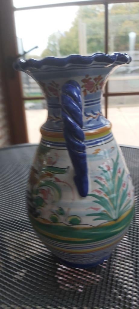 Vase céramique émaillée signé G.CP.AR2.To., Enlèvement ou Envoi