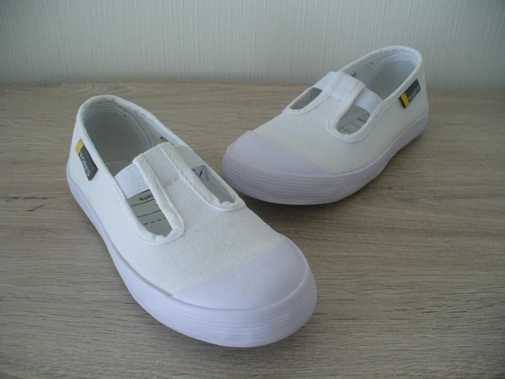 Turnpantoffels Torfs maat 28, Sports & Fitness, Gymnastique, Enlèvement ou Envoi, Utilisé, Blanc, Chaussons de gymnastique