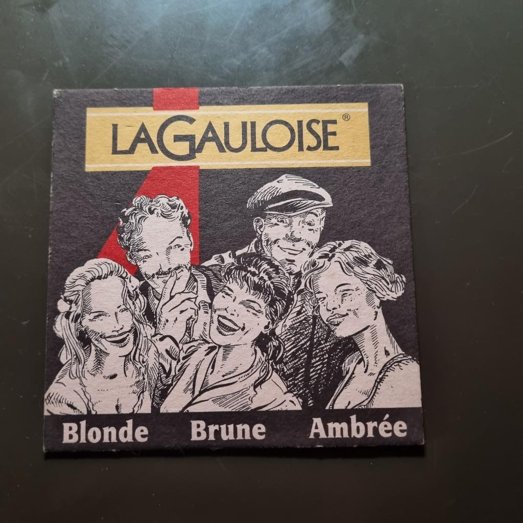 Sous Bock La Gauloise (modèle 1), Ophalen of Verzenden, Gebruikt, Viltje(s), Overige merken
