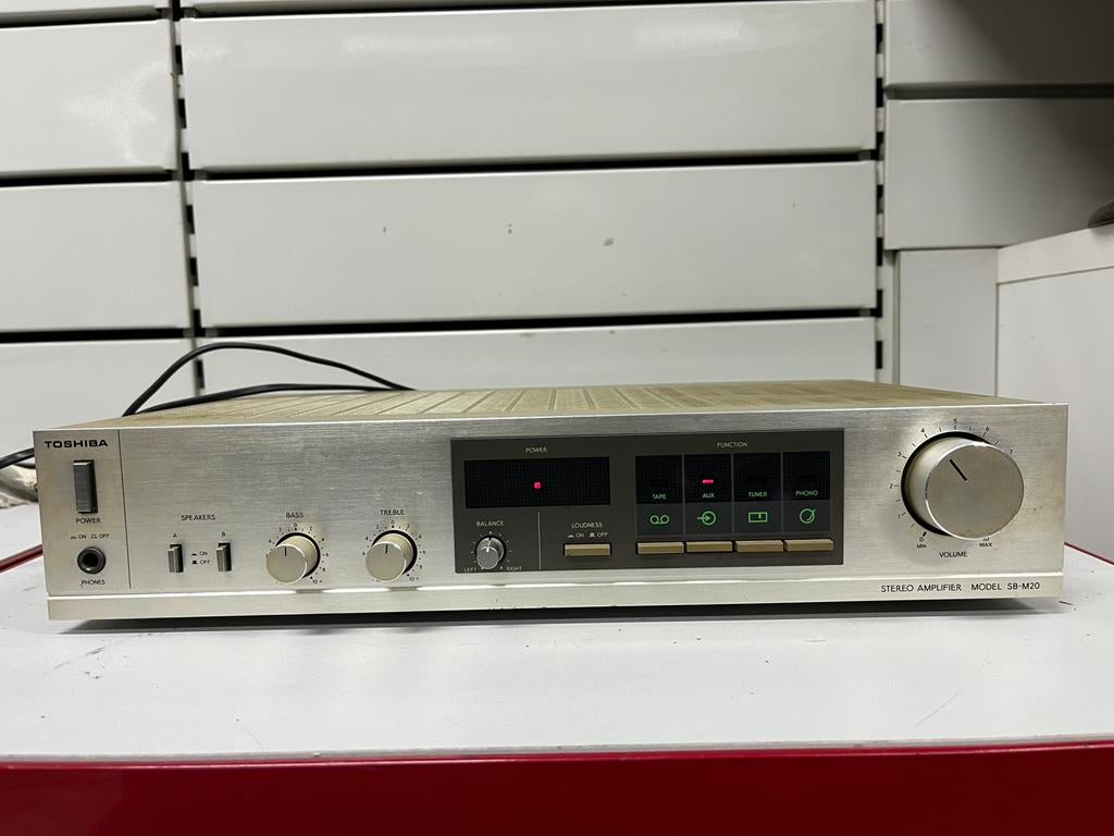 Amplificateur Vintage TOSHIBA SB-M20 - 80s, Enlèvement ou Envoi, Utilisé
