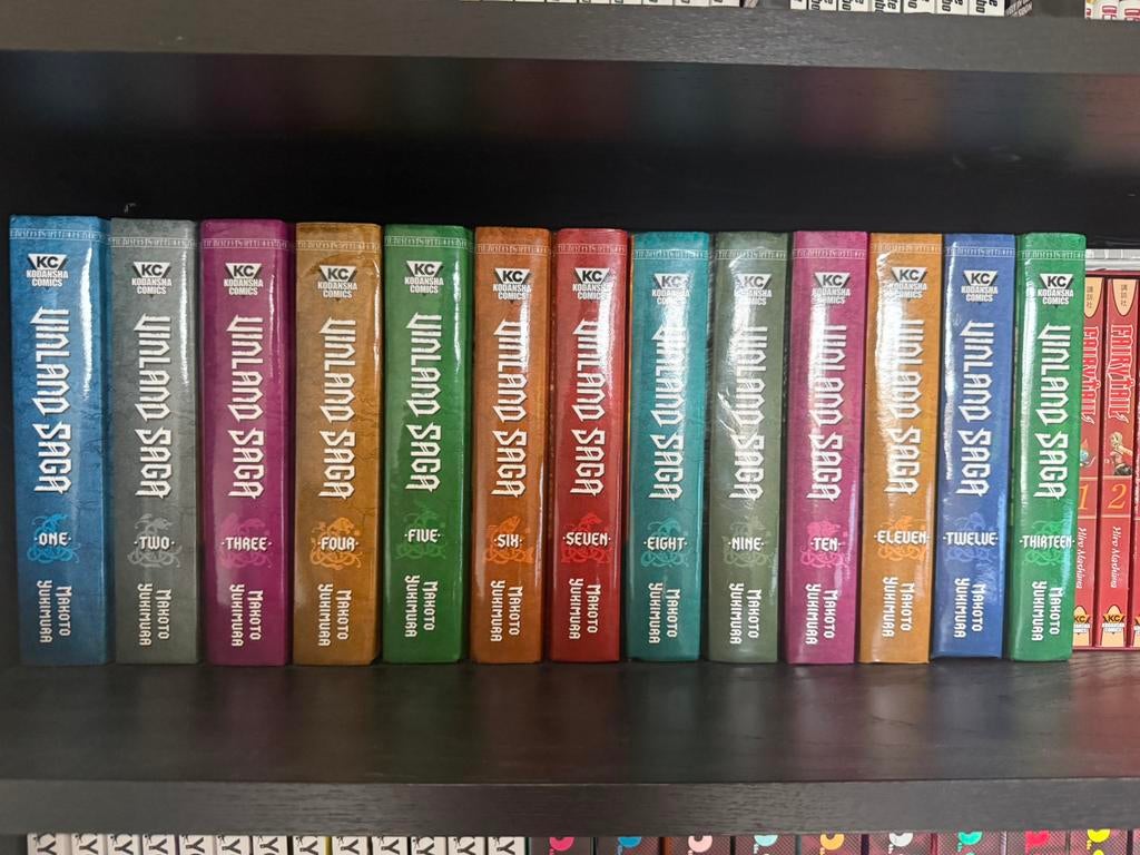 Vinland saga vol 1-13 1x gelezen, Boeken, Ophalen, Zo goed als nieuw