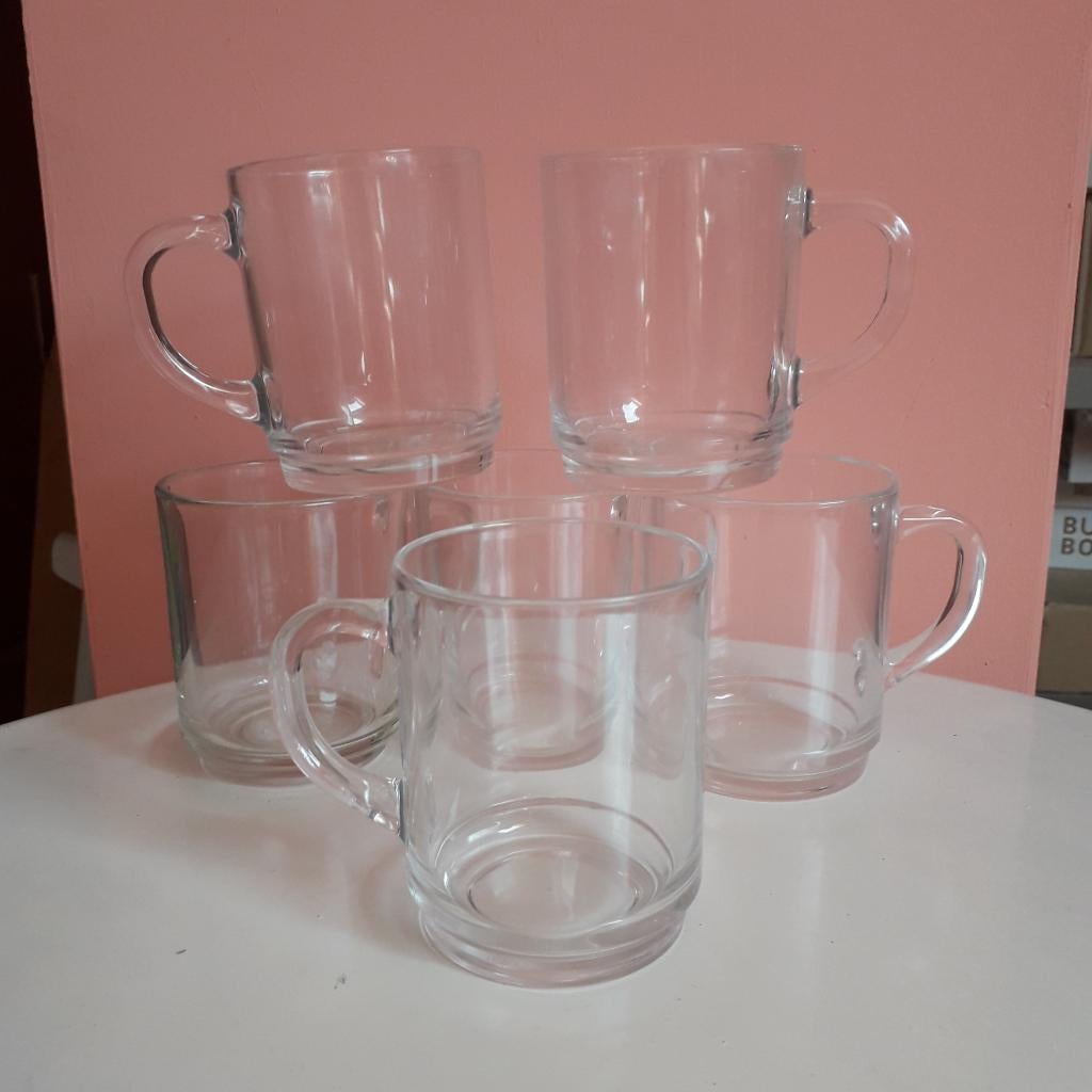 theetassen, Ophalen of Verzenden, Glas