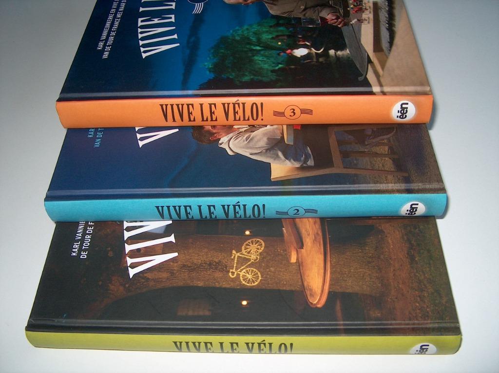 Vive le vélo 1 - 2 - 3 - XL - Nieuw. Karl Vannieuwkerke, Boeken, Ophalen of Verzenden, Nieuw, Karl Vannieuwkerke, Lopen en Fietsen
