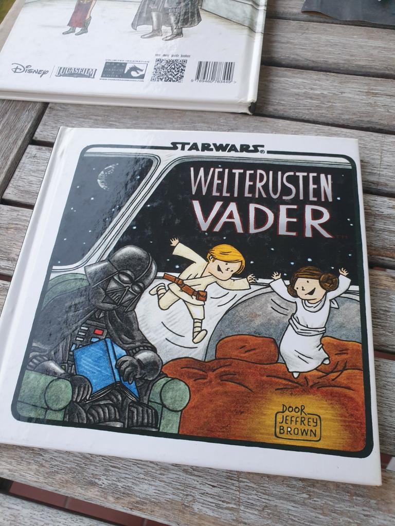 Jeffrey Brown - Welterusten vader.  STAR WARS deel 3, Boeken, Stripverhalen, Zo goed als nieuw, Ophalen of Verzenden