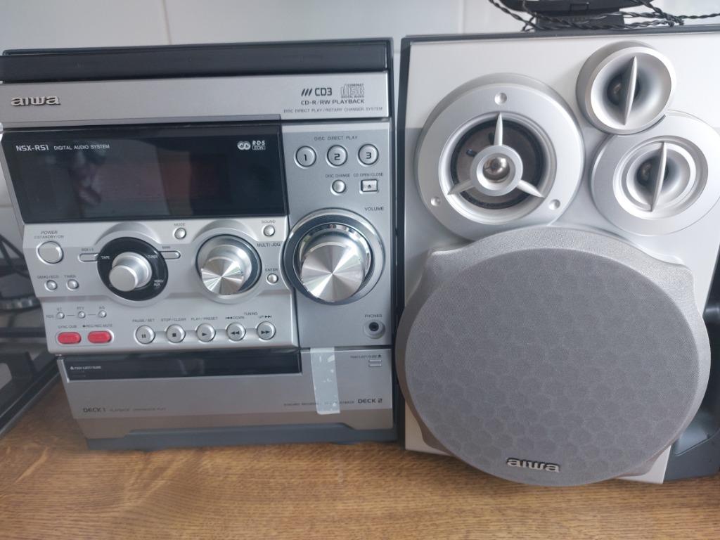 Chaine hifi  Aiwa Nsx Rs1, Connexion MP3, Autres marques, Haut-parleurs, Comme neuf