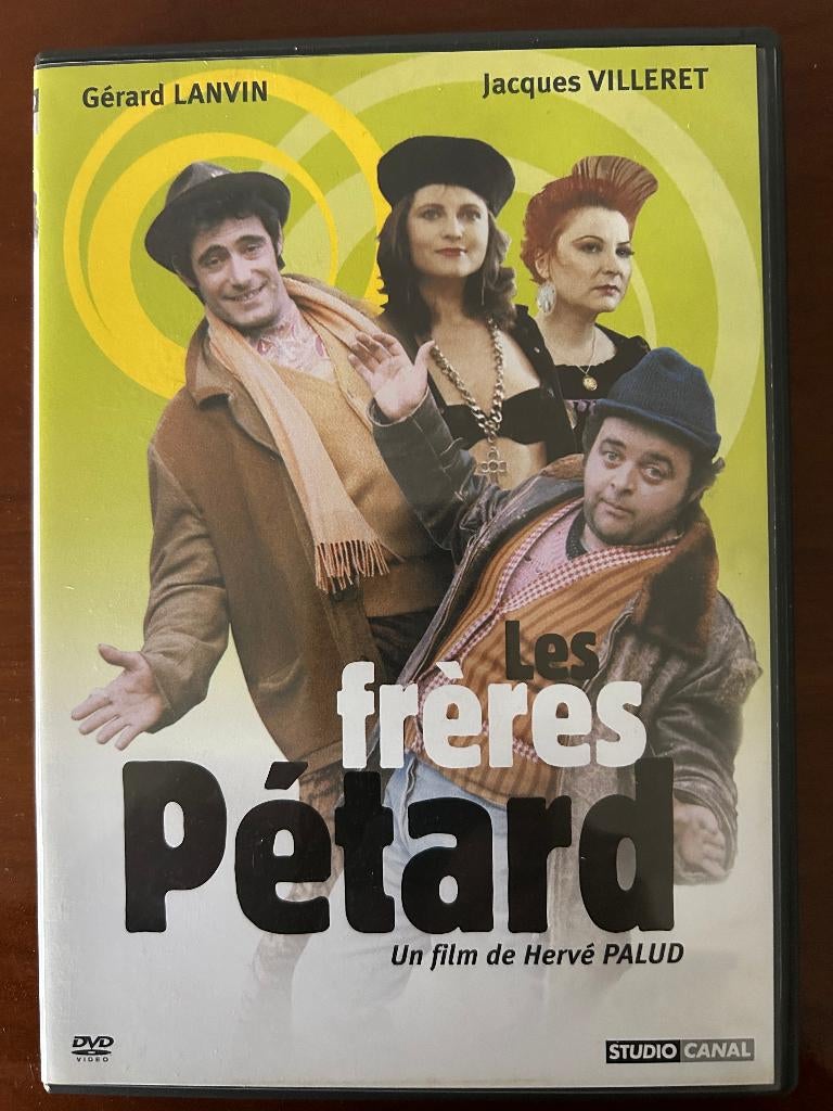 DVD Les frères Pétard - Gérard Lanvin, Jacques Villeret, ..., Enlèvement, Comme neuf, Français, Français