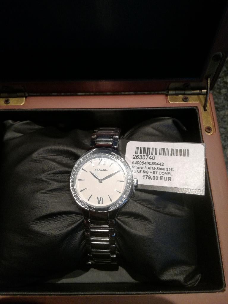 nieuw rodania horloge, Staal, Staal, Polshorloge, Nieuw