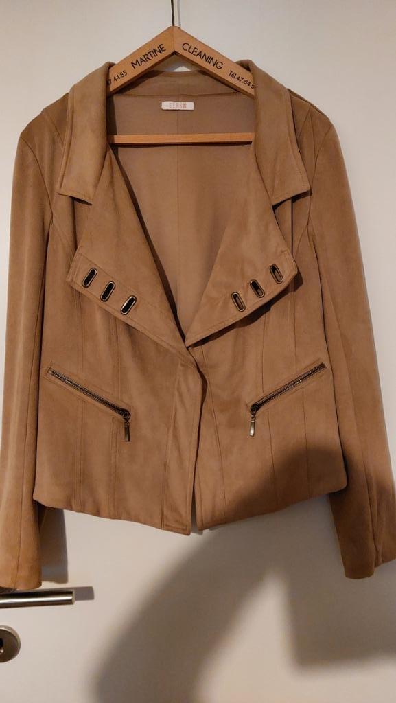 Gilet beige pour femme, Taille 42/44 (L), Enlèvement ou Envoi, Beige, Comme neuf