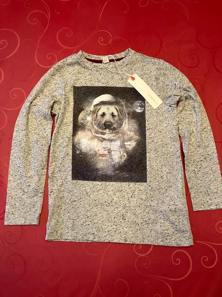 Esprit T-shirt met lange mouwen maat 116 / 6 jaar, Kinderen en Baby's, Kinderkleding | Maat 116, Nieuw, Ophalen of Verzenden, Esprit