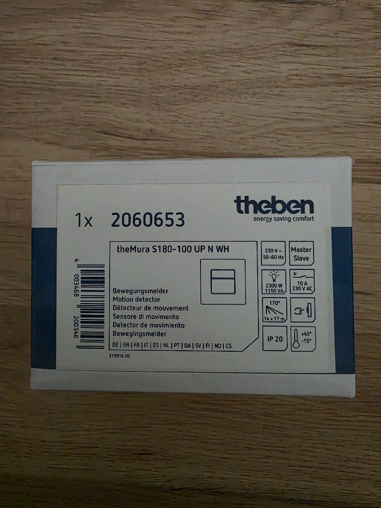 Nieuwe Theben - Bewegingsmelder themura S180, Ophalen of Verzenden, Nieuw, Overige typen