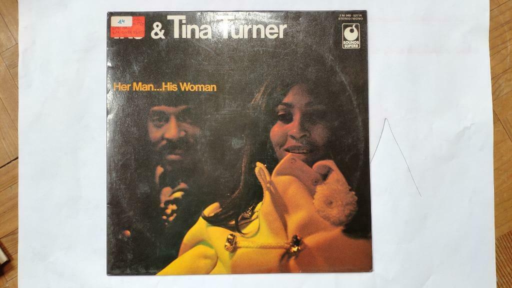 Ike & Tina Turner - her man .. his woman elpee LP vinyl 1974, Ophalen of Verzenden, 12 inch