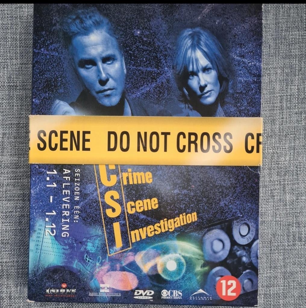 CSI season 1 aflevering 1 tot 12, Cd's en Dvd's, Ophalen of Verzenden, Zo goed als nieuw