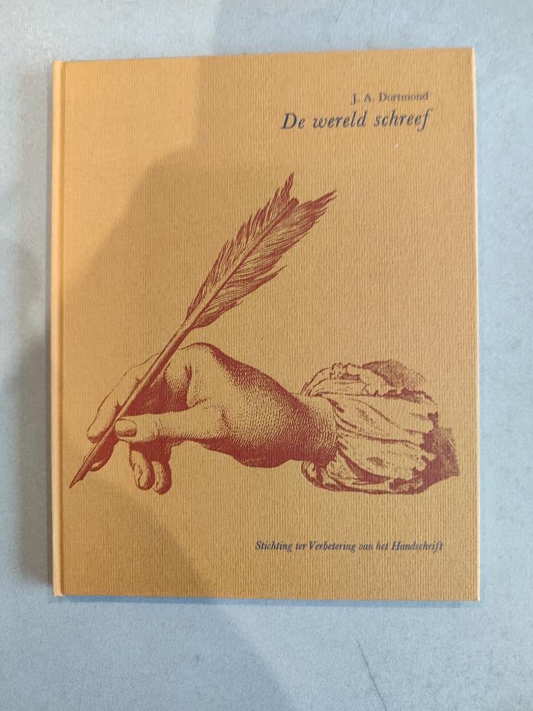 De wereld schreef, Design graphique, Enlèvement ou Envoi, Comme neuf, J. A. Dortmond