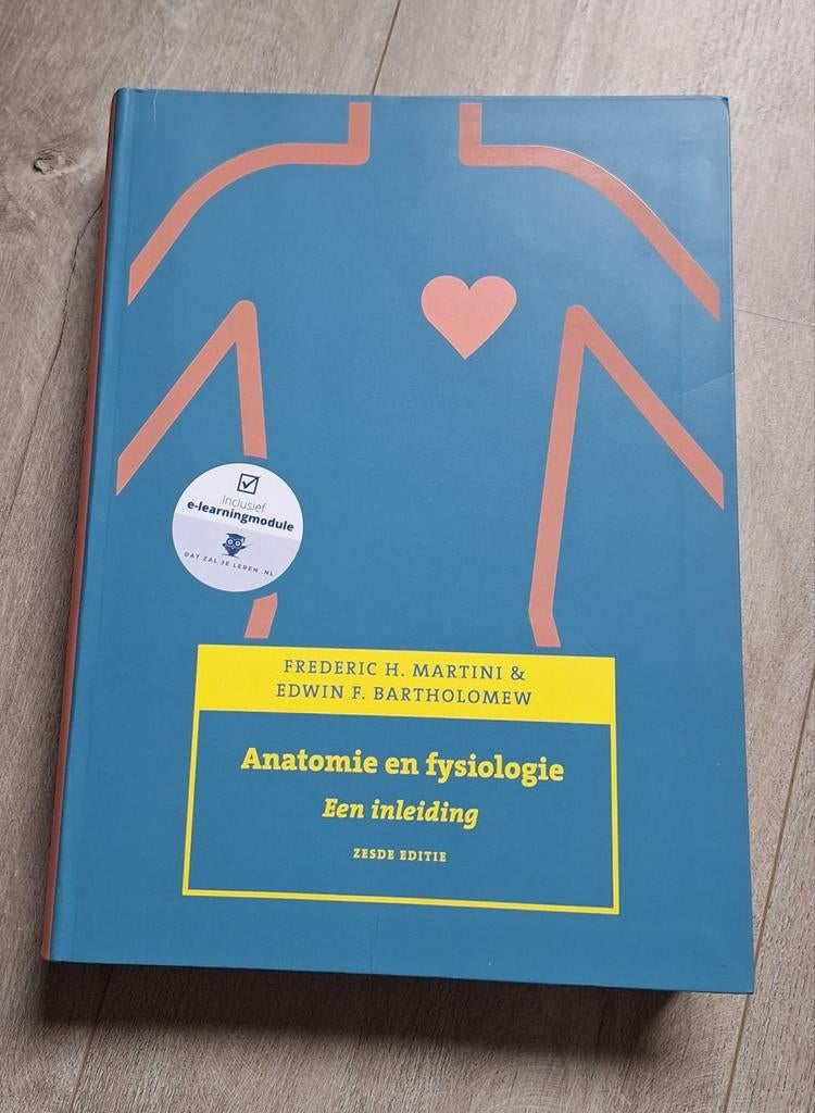 Frederic H. Martini - Anatomie en fysiologie, een inleiding, Enlèvement, Comme neuf, Néerlandais, Frederic H. Martini; Edwin F. Bartholomew