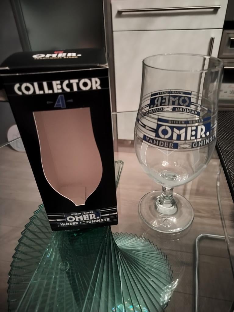 Omer glas, collector item 4, nieuw, Verzamelen, Glas en Drinkglazen, Ophalen of Verzenden, Zo goed als nieuw