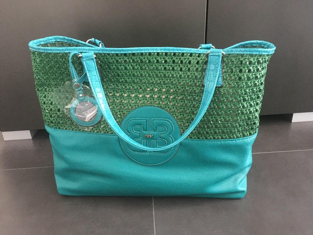 Boo! Groene Handtas / Shopper / Strandtas - Nieuw, Handtassen en Accessoires, Tassen | Damestassen, Ophalen of Verzenden, Nieuw