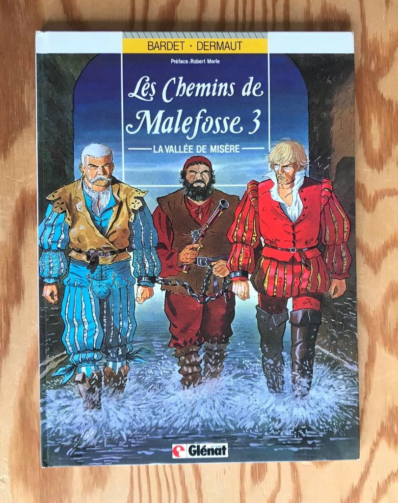 Les CHEMINS DE MALEFOSSE   EO TTBE, Ophalen of Verzenden
