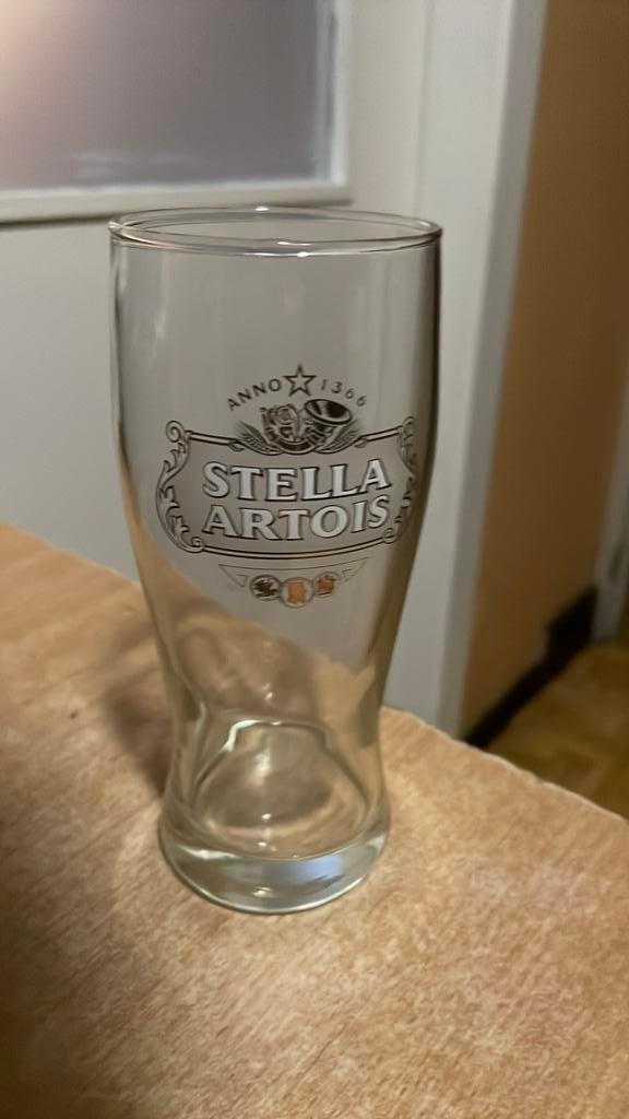 Stella glazen, Ophalen, Zo goed als nieuw