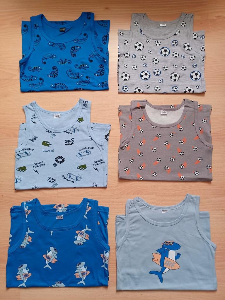 Onderhemden maat 122-128 NIEUW, Enfants & Bébés, Vêtements enfant | Taille 122, Enlèvement, Neuf, Garçon