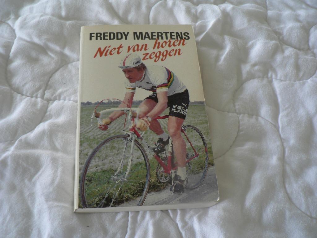 freddy Maertens Niet van horen zeggen, Boeken, Sportboeken, Ophalen of Verzenden, Gelezen, Manu Adriaens, Lopen en Fietsen