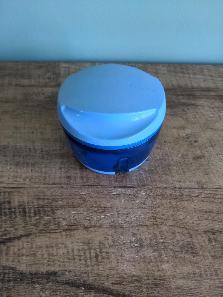 Tupperware turbo chef blauw, Enlèvement, Utilisé, Bleu, Autres types