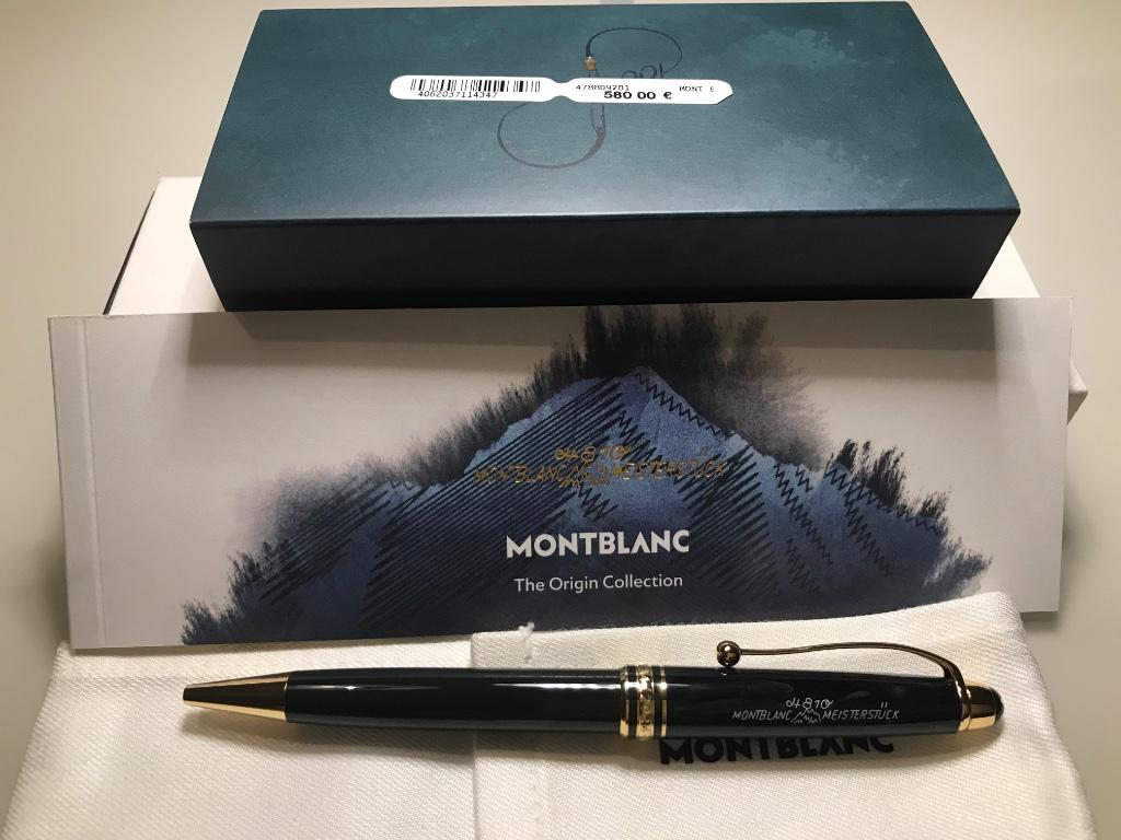 Montblanc balpen 4810 nieuw model, Collections, Stylos, Neuf, Avec boîte, Stylo à bille, Enlèvement