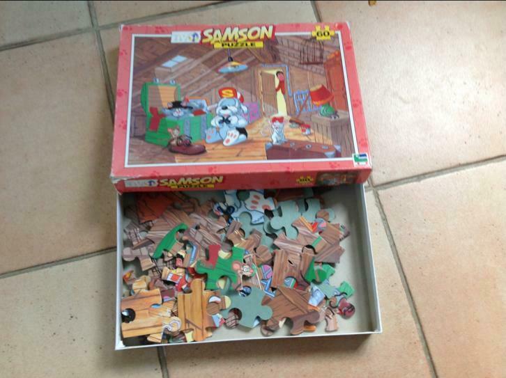 Puzzle 60 pièces ´Samson', Plus de 50 pièces, Utilisé, 4 à 6 ans
