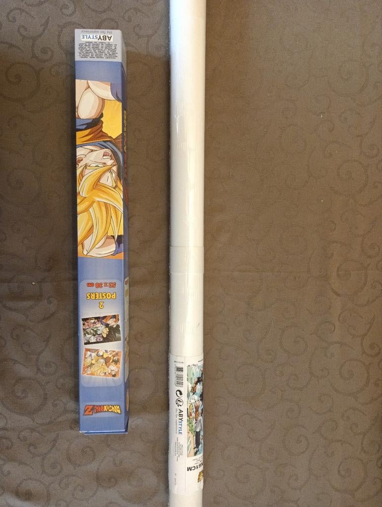 Lot de trois poster Dragon Ball, Enlèvement