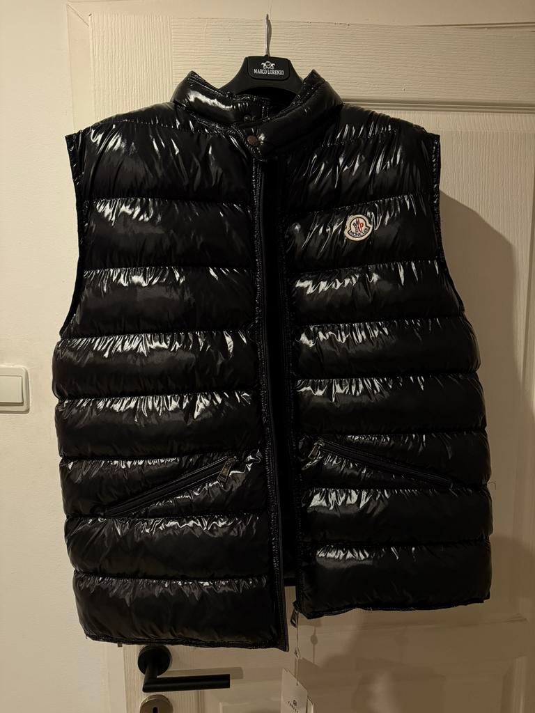 Moncler Bodywarmer, Enlèvement ou Envoi, Neuf, Taille 52/54 (L), Noir