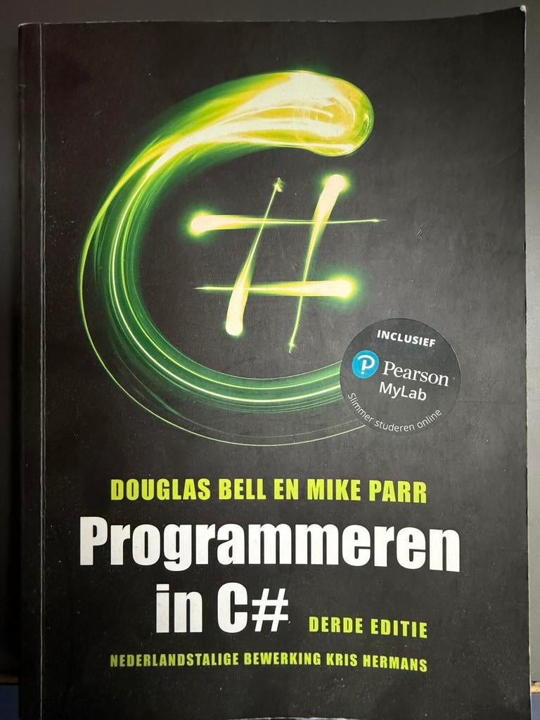 Programmeren in C# derde editie, Boeken, Informatica en Computer, Ophalen of Verzenden, Gelezen, Programmeertaal of Theorie